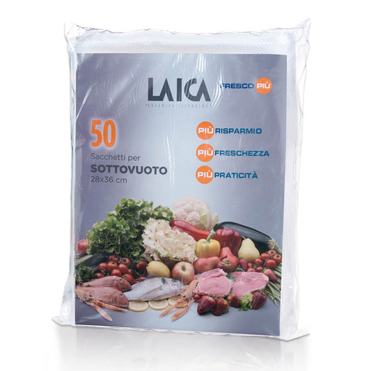 Laica Vacuum Bags 28x36cm 50pk