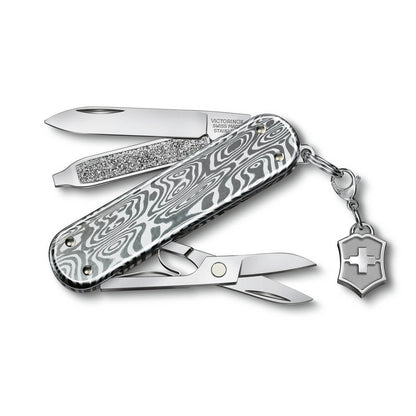 Victorinox Classic SD Brilliant Damast 4 Functions