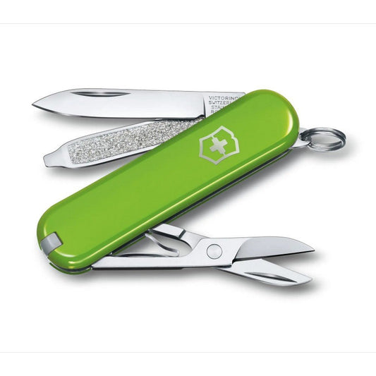 Victorinox Swiss Army Knife 7 Functions Sak Classic SD Green