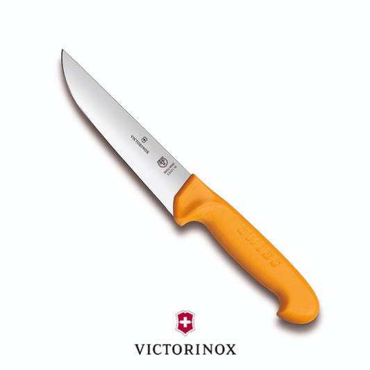 Victorinox Swibo Straight Back Butchers Knife 16cm