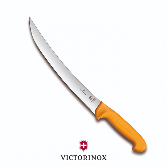 Victorinox Swibo Curved Stiff Butchers Knife 22cm