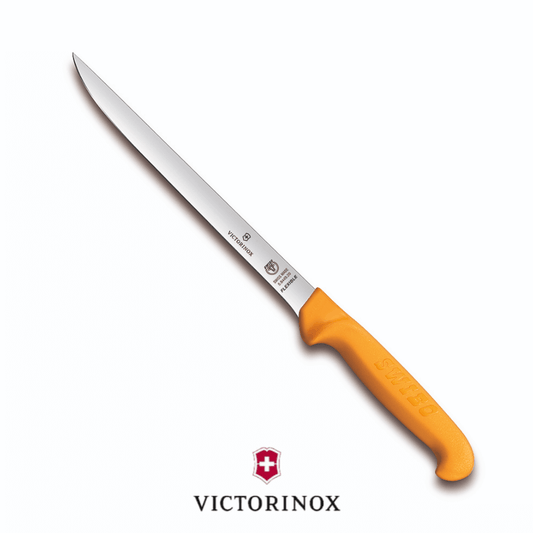 Victorinox Swibo Straight Back Flex Boning Knife 20cm (Narrow Handle)