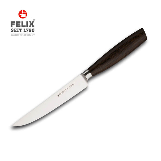 FELIX Smoked Oak Steak Knife 11cm