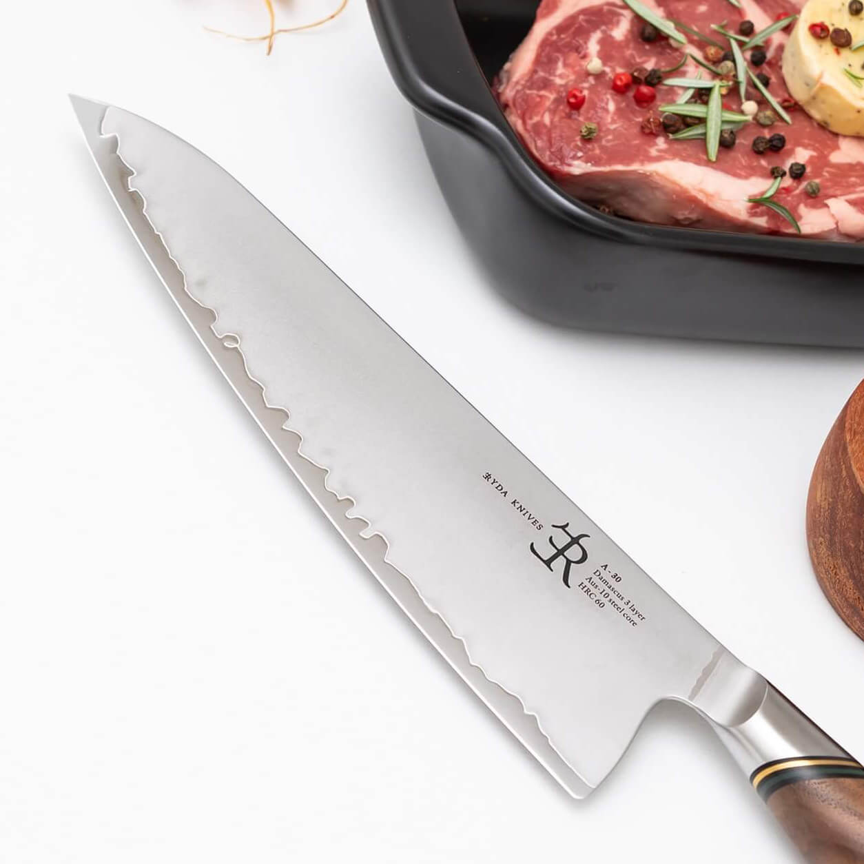 Ryda Knives A30 Professional Chef Knife 20.5cm