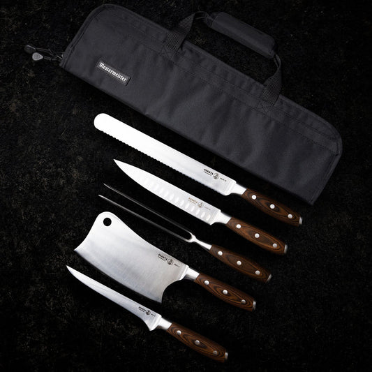 Messermeister Avanta 6 Pc Pakkawood Pro BBQ Knife Set