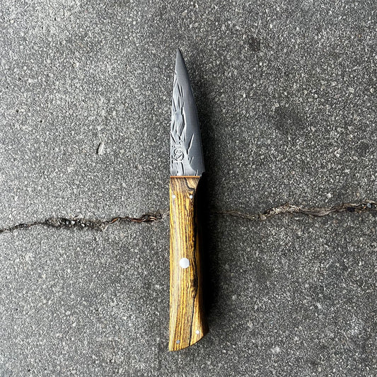 Koi Knives Kyoto Paring Knife 9cm Ebony Light