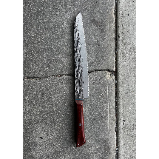 Koi Knives Kyoto Bread Knife 24.3cm Ebony Dark