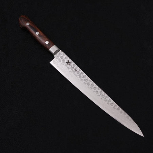 Musashi VG-10 Steel Mahogany Handle Sujihiki Slicing Knife 24cm