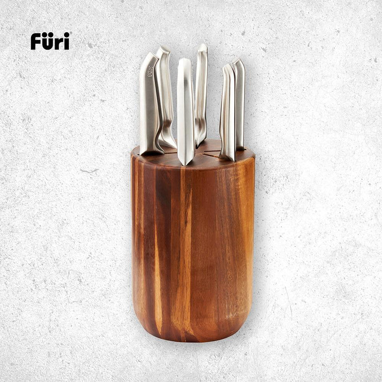 Furi Pro Capsule Knife Block 7 Pc Set