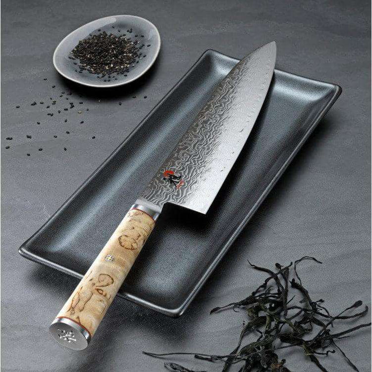 Miyabi Birchwood 5000MCD Chef Knife 20cm - House of Knives