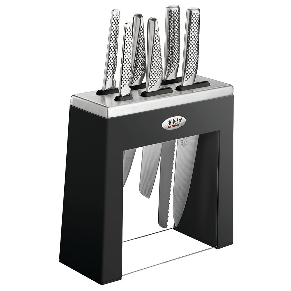 Global Kabuto Knife Block 7 Pc Set