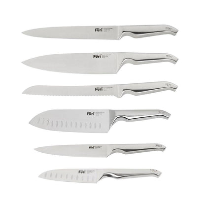 Furi Pro Capsule Knife Block 7 Pc Set