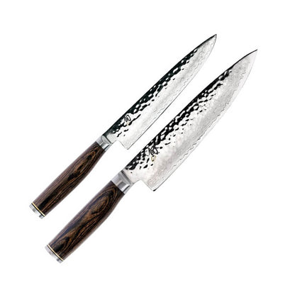 Shun Kai Premier Chef Utility Knife 2 Pc Set