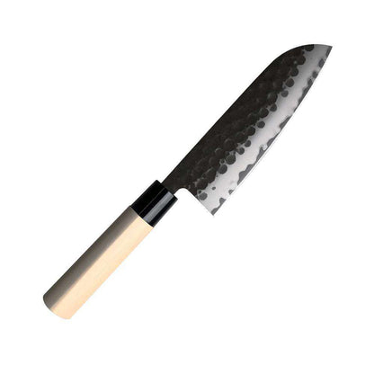 Tojiro Hammered Santoku Knife 17cm - House of Knives